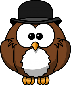 wise tutor owl Mascot