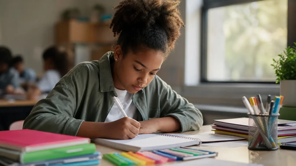 Study Skills Tutoring for Middle School Students